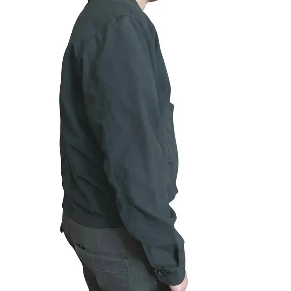 Valentino vtg bomber windbreaker jacket full zip men’s size 48 US medium M - Picture 5 of 16